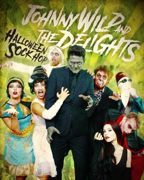 Johnny Wild and the Delights Halloween Sock Hop Cast