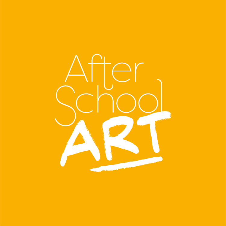After School Art Orange background