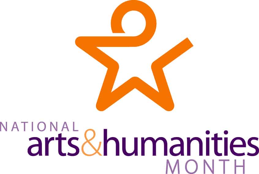 National Arts & Humanities Month Star Logo