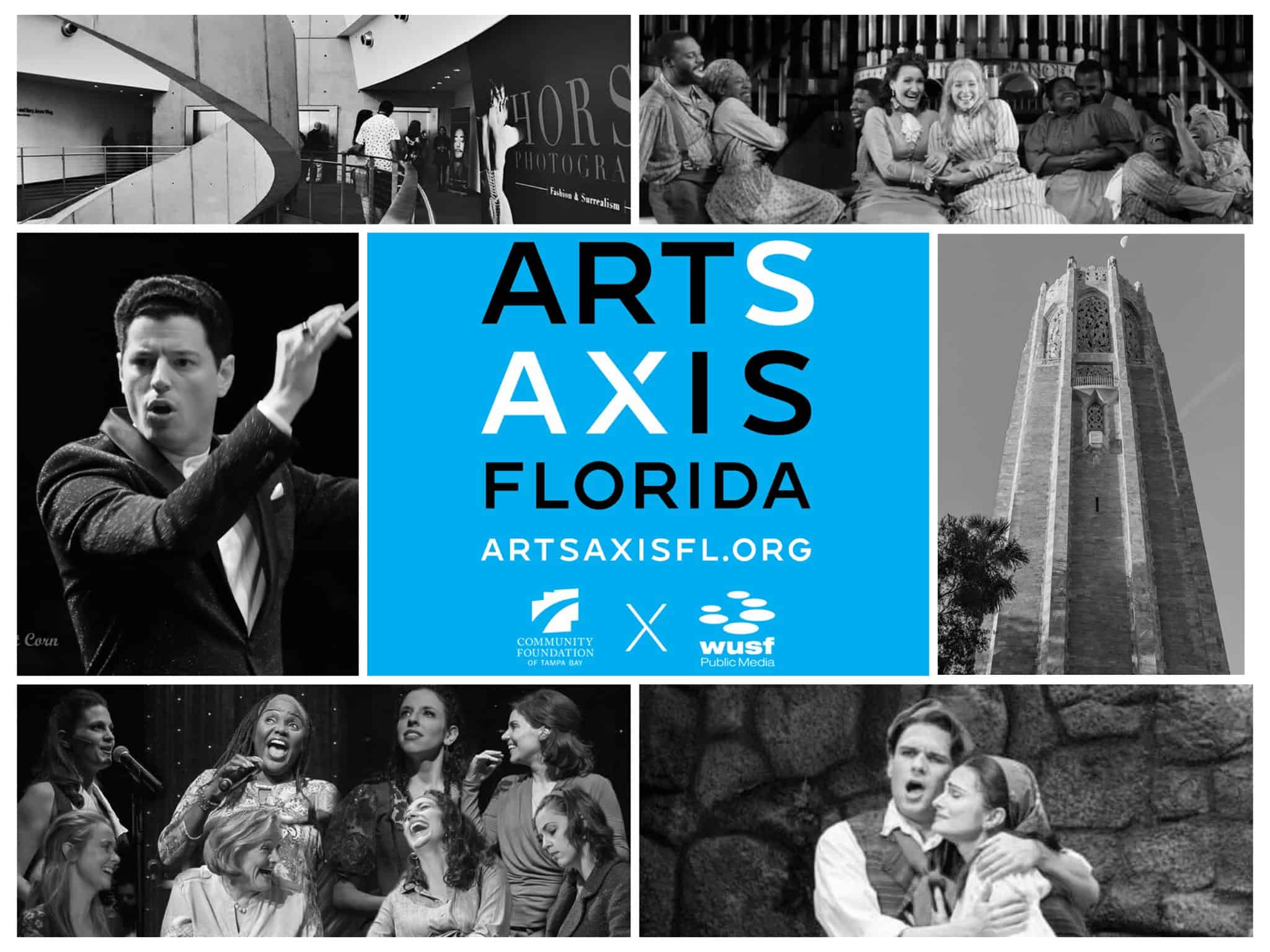 arts axis florida logo and photos