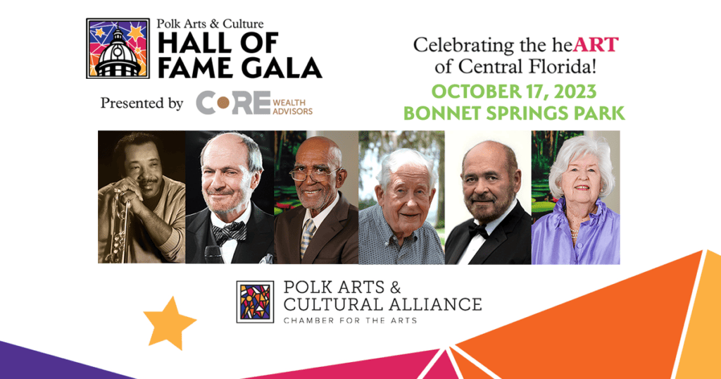 Polk Arts & Culture Hall of Fame Gala Class 2023