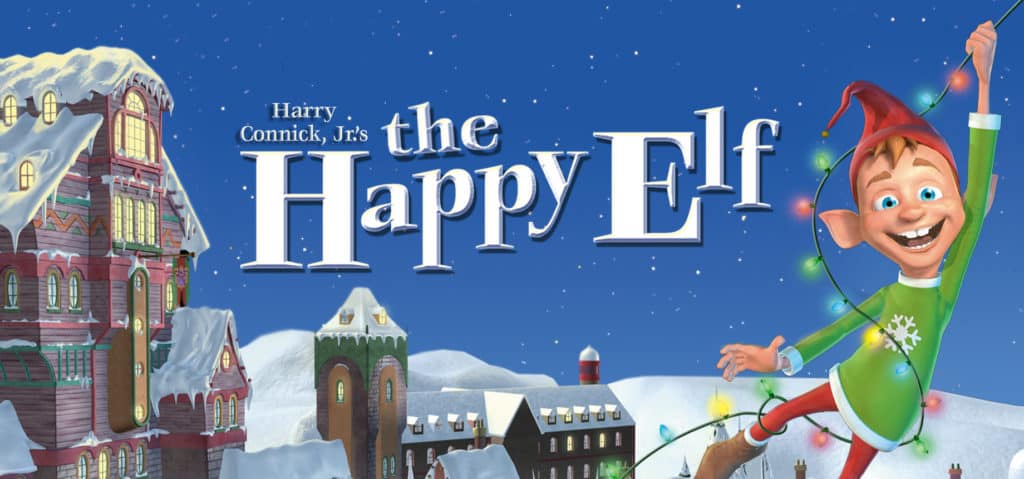 The Happy Elf show logo