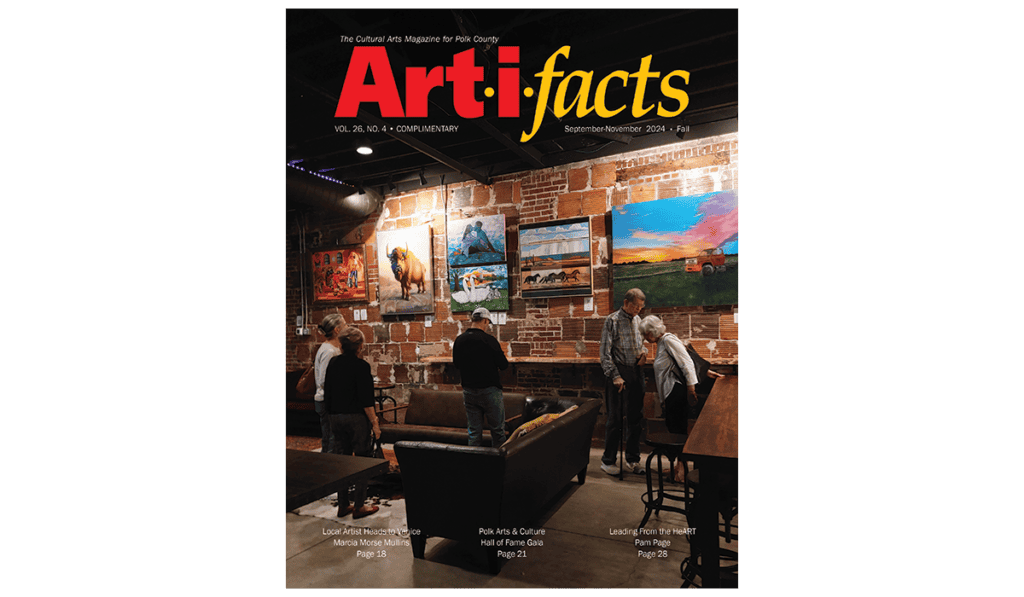 Art-i-facts Fall Sep-Nov 2024 Front Cover